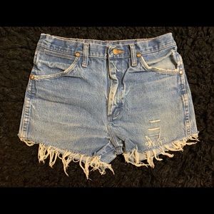 Custom Wrangler Shorts